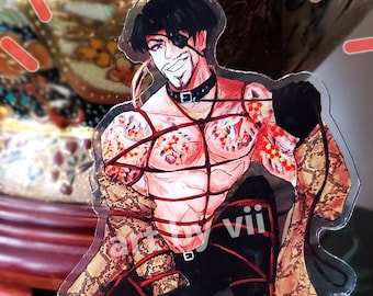 Majima Goro Wrap Acrylic Charm
