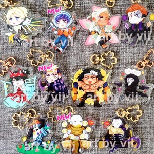 Overwatch 2.5 inch Acrylic Charms