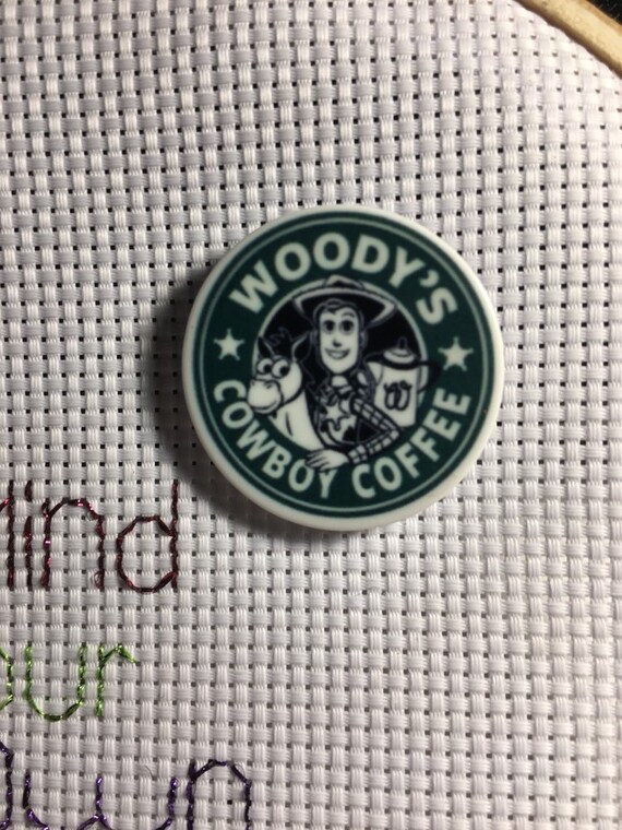 Green and Multicolor 2 Starbucks Resin Needle Minder 