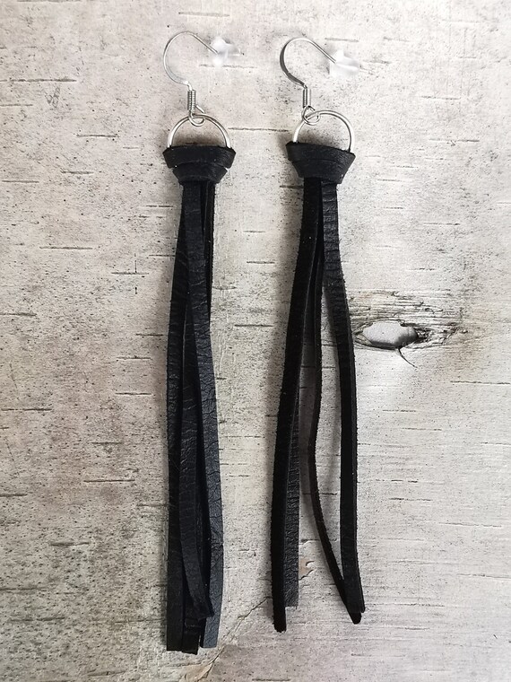 Knotted tassel best sale earrings