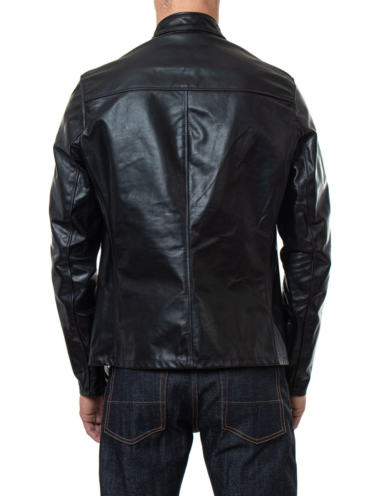 Men's Journey Men's Leather Jacket Black & Brown - Etsy