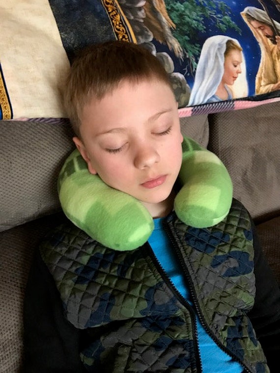 minecraft neck pillow