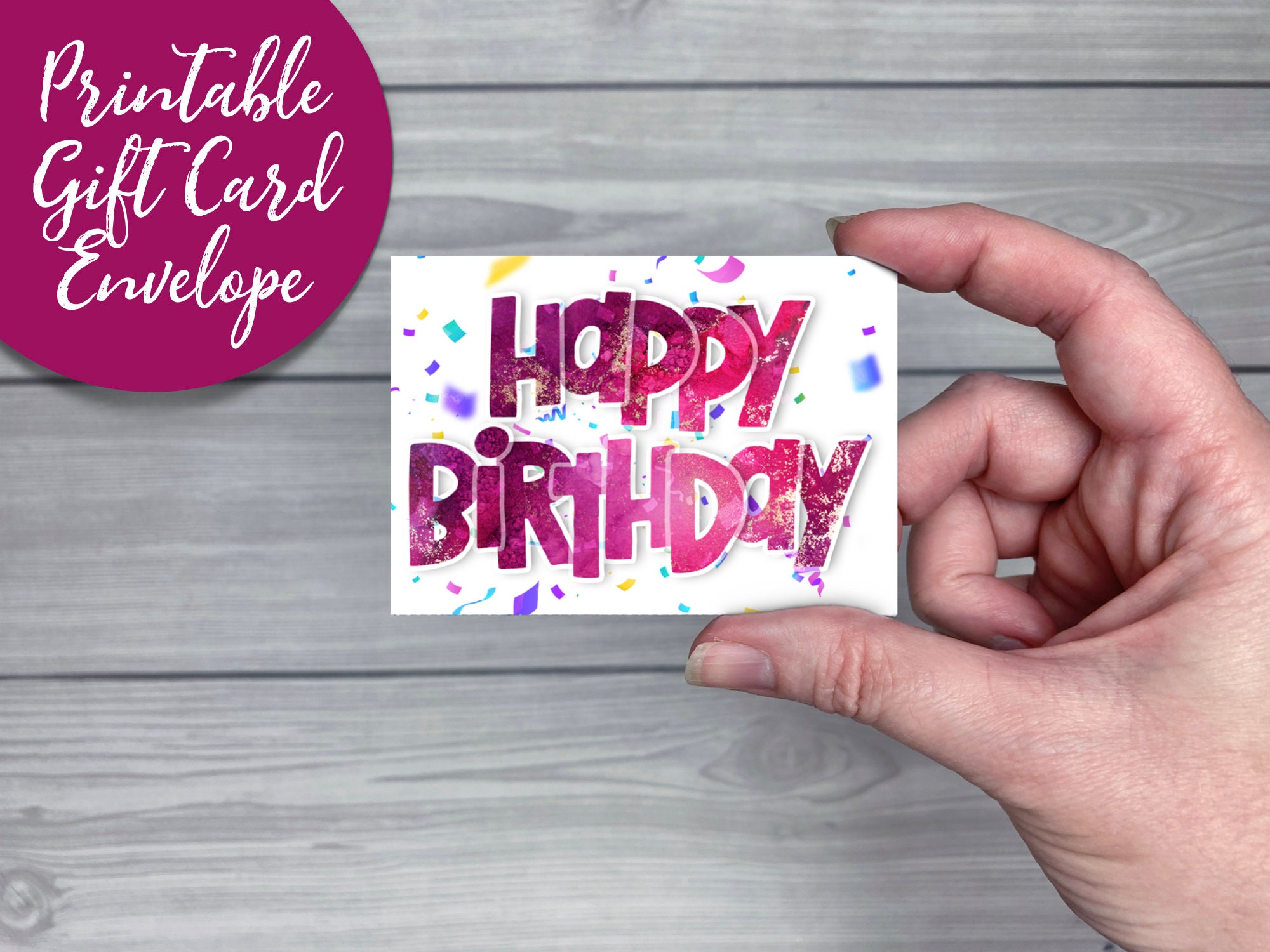 Gift Card Sleeve - Etsy