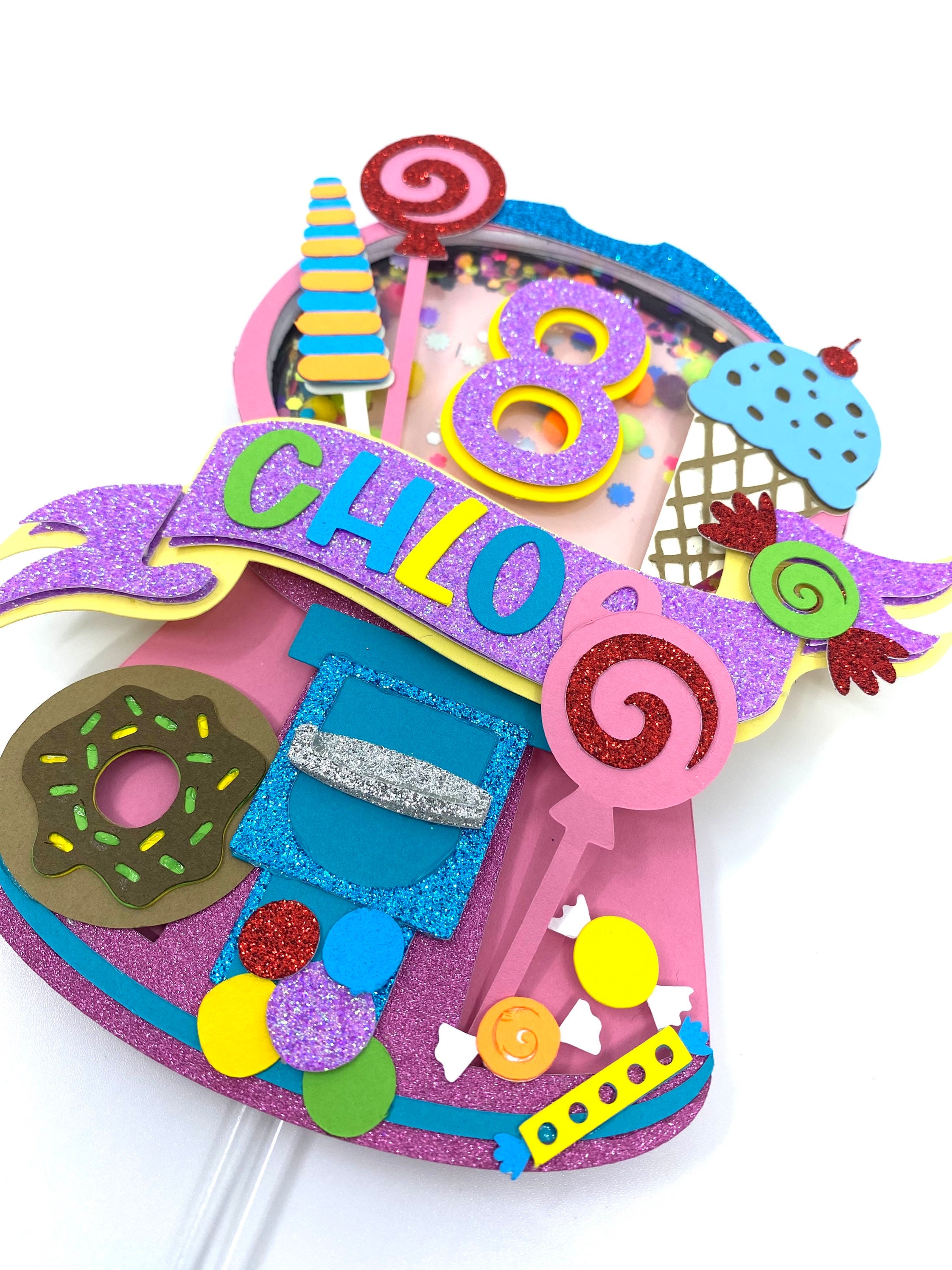Candy theme Topper