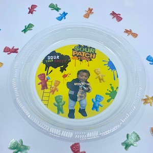 Sour Patch Party Plates, Custom Party Plates, Dinner Plates