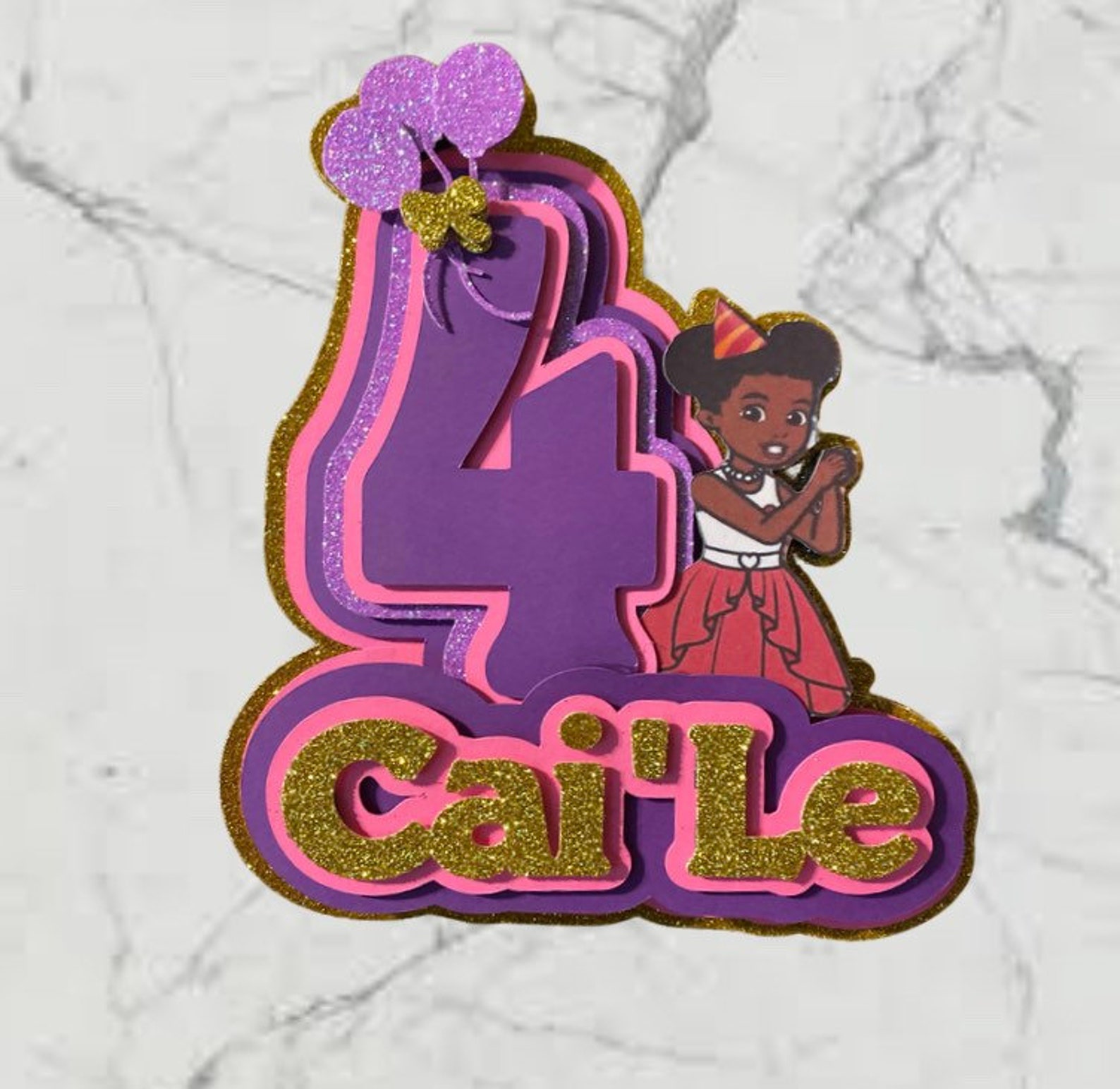 Gracies Corner Cake Topper Gracies Corner Birthday Cake Etsy