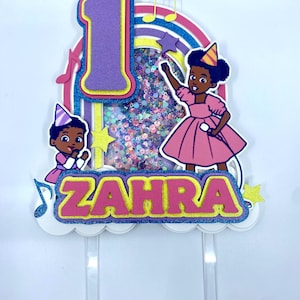 Gracie’s Corner Cake Topper, Gracie’s Corner Birthday Cake Topper, Gracie’s Corner Shaker Topper, Gracie’s Corner Party Decorations