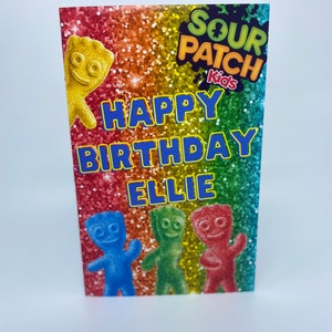 Sour Patch Kids Coloring Book, Sour Patch Kids Custom Coloring Book, Sour Patch Party Favor, Sour Patch, Sour Patch Kids Party Gift