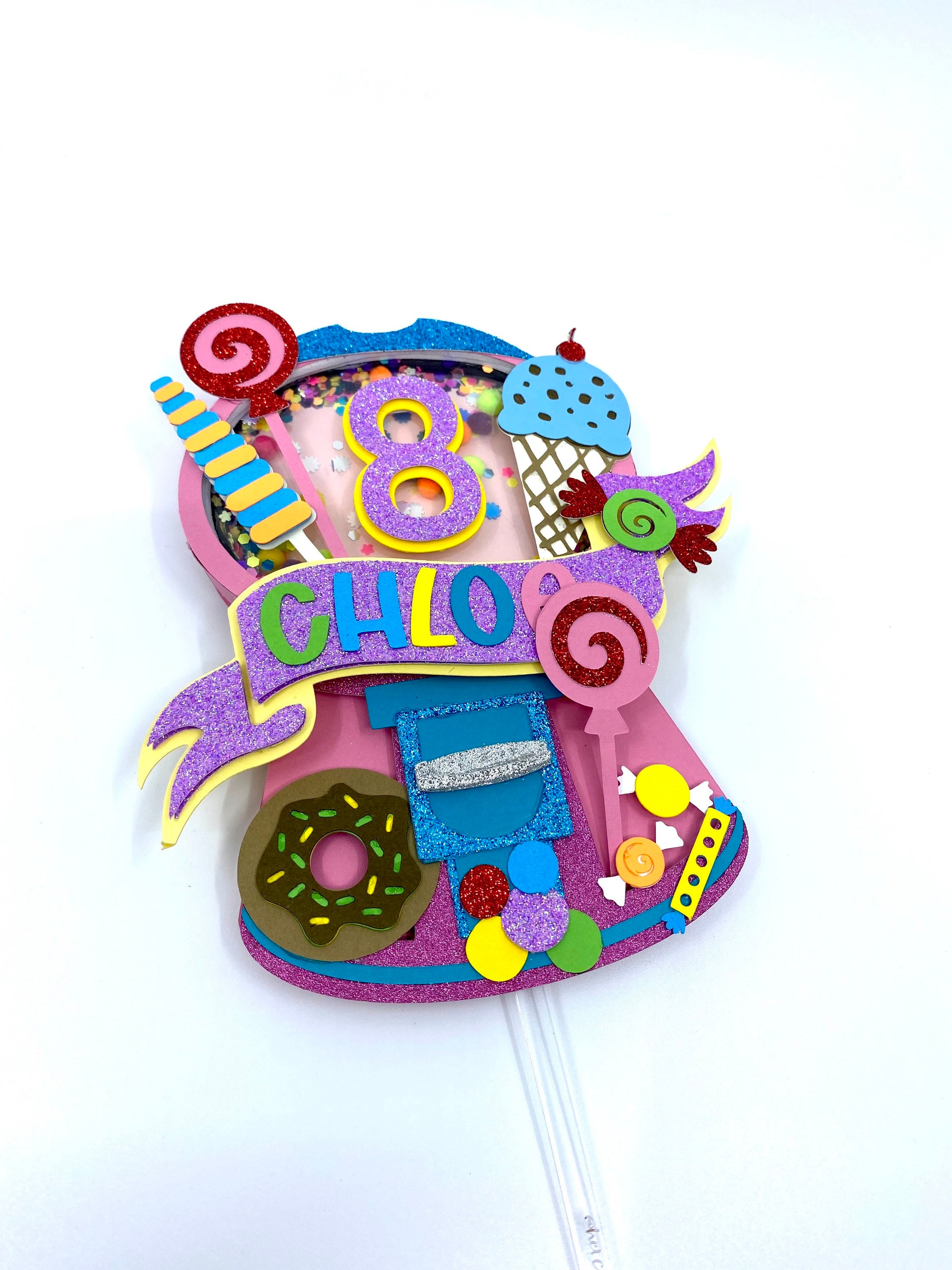 Candy theme Topper