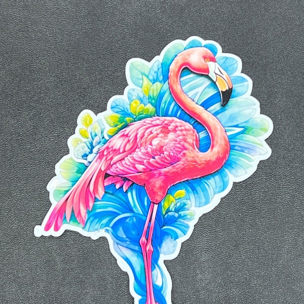 Flamingo Waterproof Vinyl Sticker