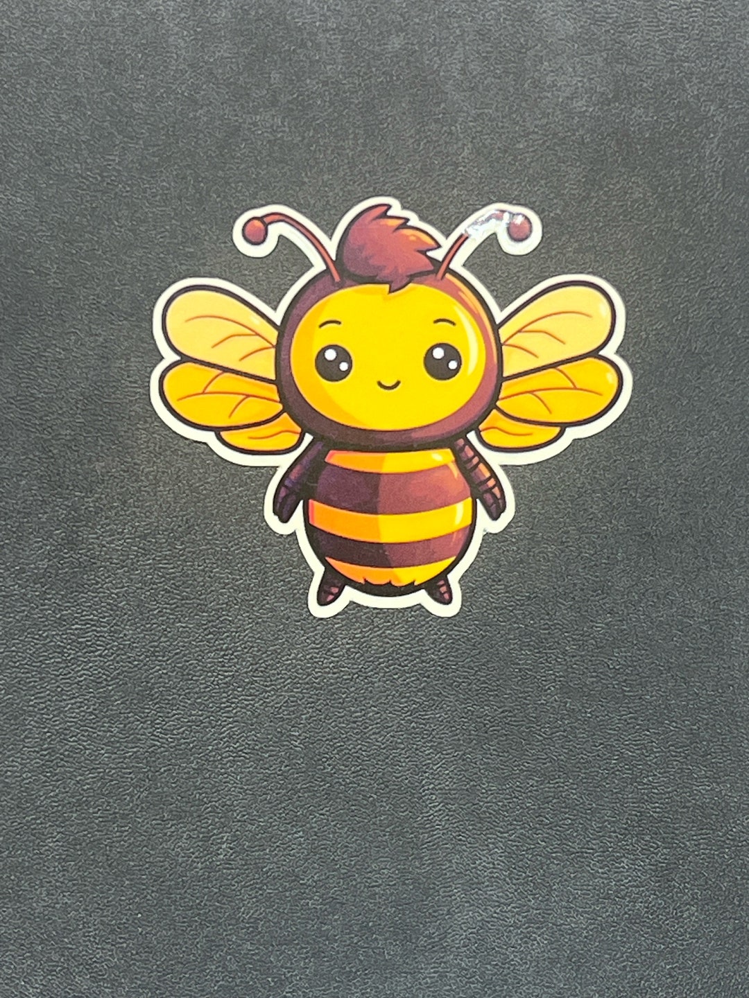 Bee Waterproof Vinyl Sticker - Etsy