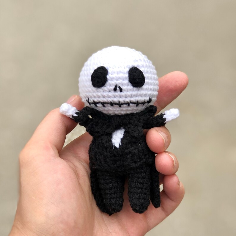 PDF Crochet Pattern Fan Art Jack Skellington Halloween Etsy