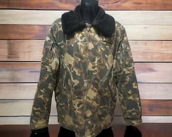Military winter peacoat AFGHANKA USSR Army
