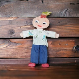 USSR doll, Chippolino, vintage doll, ussr toy, Chippolino toy