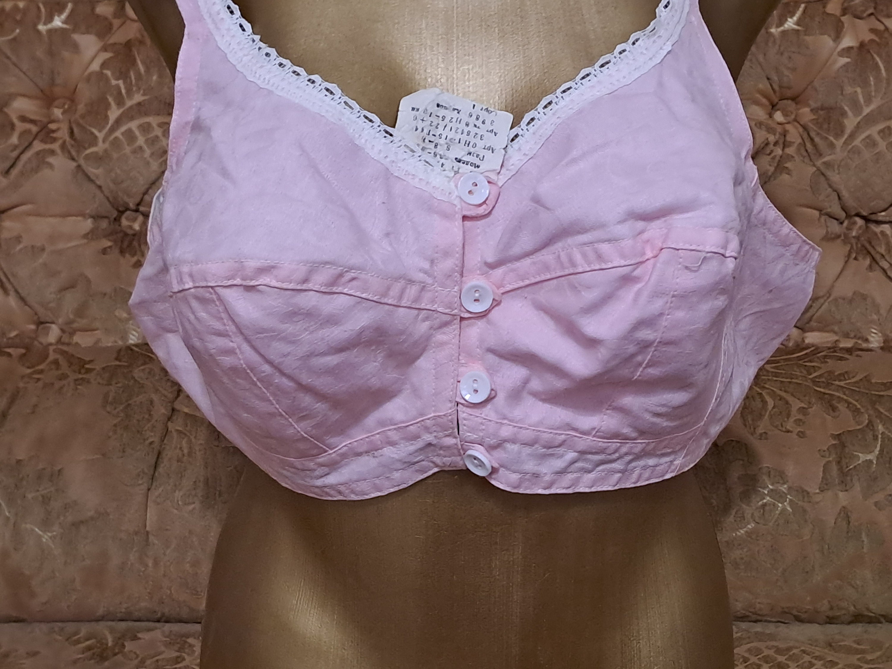 EXQUISITE FORM COTTON M-FRAME BRA No Wire Bra 2540 42C Fully 