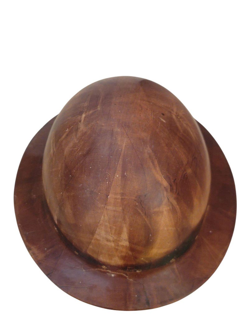 Capacete de mineiro de carvão vintage, chapéu de mineiro de carvão, capacete de segurança Skullgard, capacete de safári vintage, capacete de safári, capacete vintage, chapéu vintage imagem 10