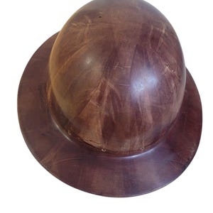 Capacete de mineiro de carvão vintage, chapéu de mineiro de carvão, capacete de segurança Skullgard, capacete de safári vintage, capacete de safári, capacete vintage, chapéu vintage imagem 2