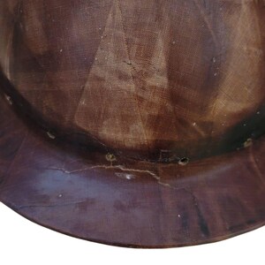 Capacete de mineiro de carvão vintage, chapéu de mineiro de carvão, capacete de segurança Skullgard, capacete de safári vintage, capacete de safári, capacete vintage, chapéu vintage imagem 11