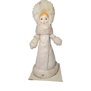 New Year, Snow Maiden, New Year&#39;s decoration, vintage, gift, Christmas