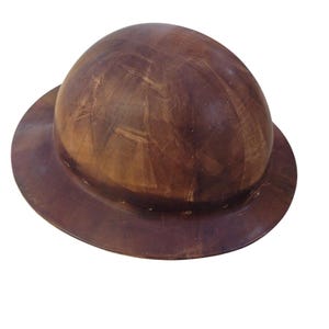 Capacete de mineiro de carvão vintage, chapéu de mineiro de carvão, capacete de segurança Skullgard, capacete de safári vintage, capacete de safári, capacete vintage, chapéu vintage imagem 4