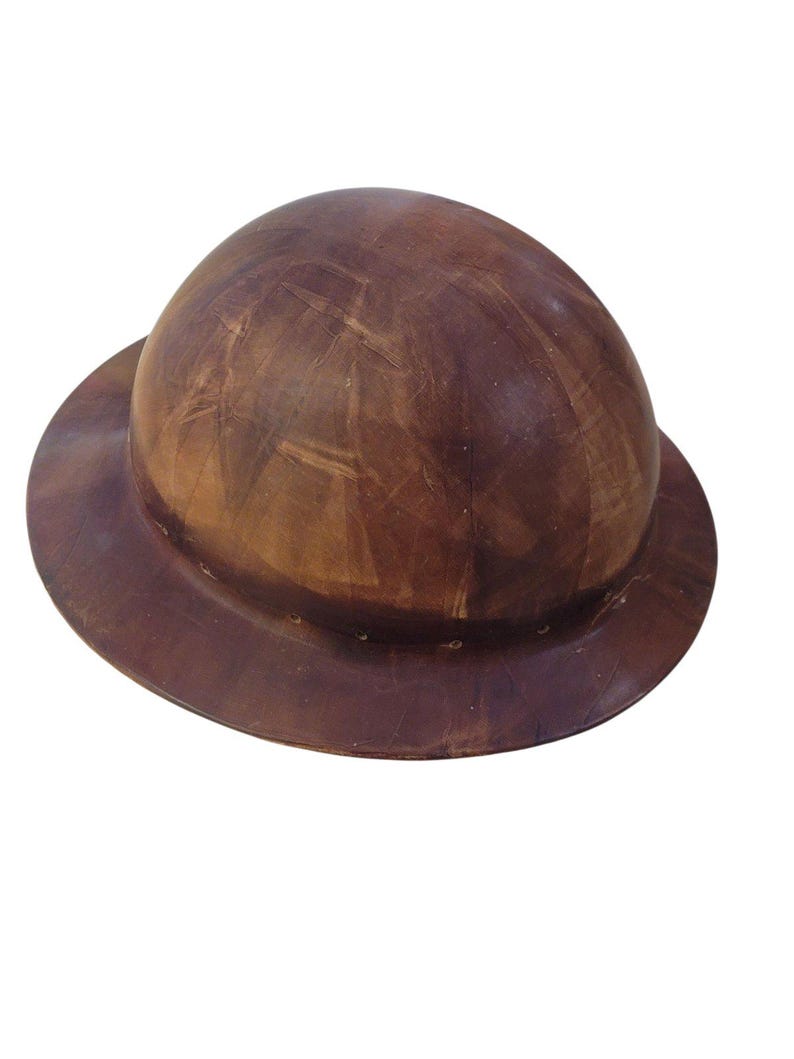 Capacete de mineiro de carvão vintage, chapéu de mineiro de carvão, capacete de segurança Skullgard, capacete de safári vintage, capacete de safári, capacete vintage, chapéu vintage imagem 4