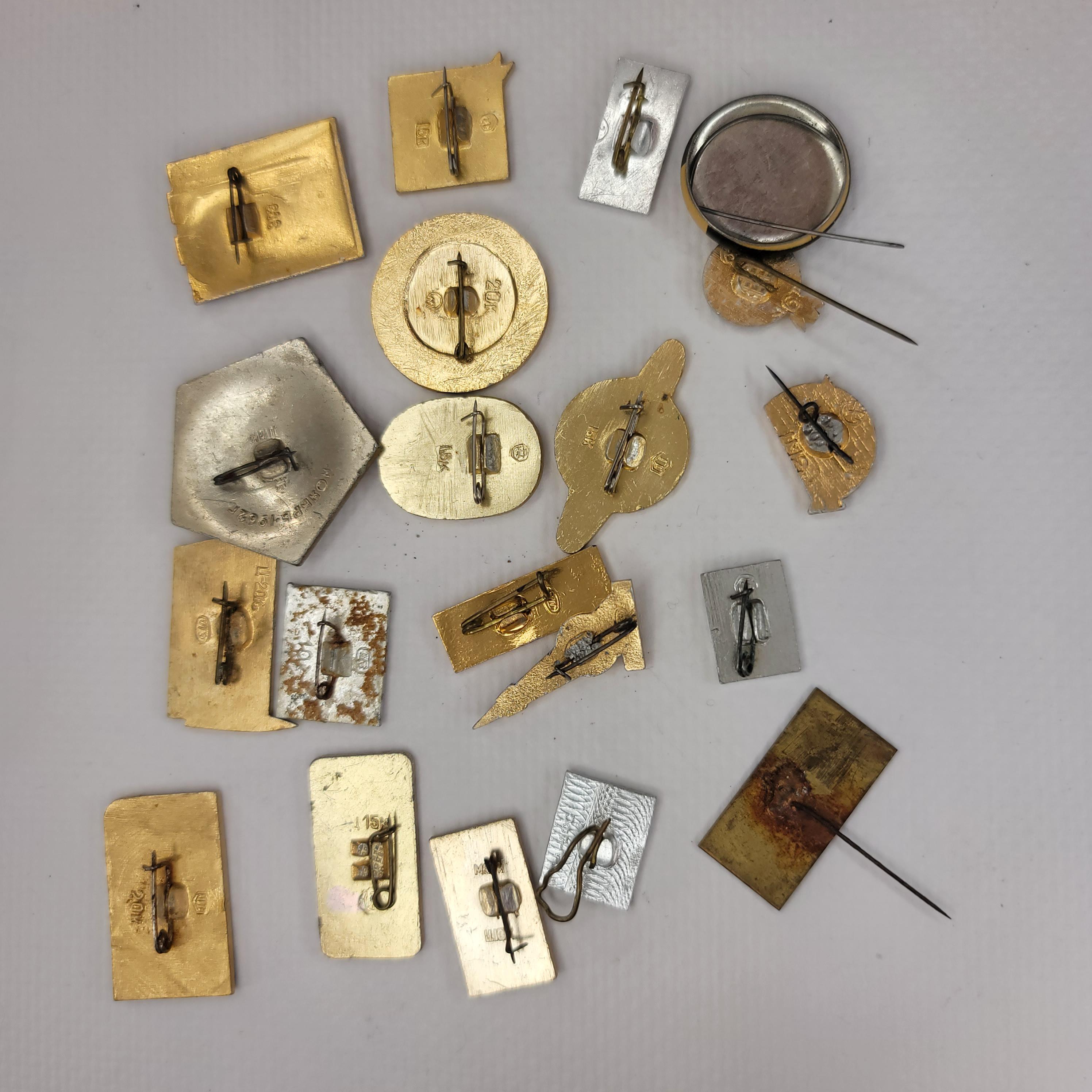 バッジ 20 個セット、宇宙飛行、宇宙アイコン、ソ連バッジ、ソビエト