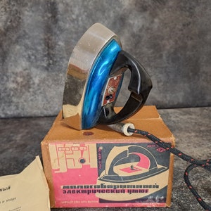 Mini plancha de viaje eléctrica soviética portátil URSS