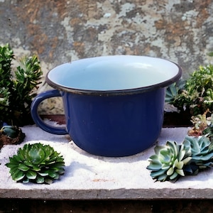 Emaljerad kruka Sovjetunionen, barnkruka från 1980-talet, nattvas