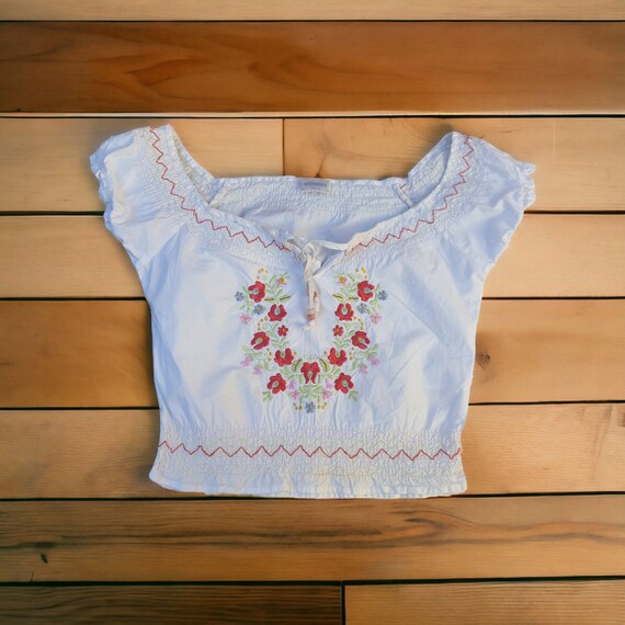 Ukrainian children's blouse, embroidered, ethnic … - image 5