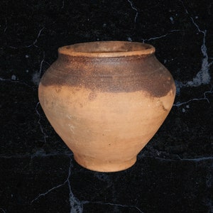 Very old earthenware vessel, Rustic bowl Antique earthenware jug, Ceramic jug, Ancient decor, Unique pitcher, Tableware, Decor