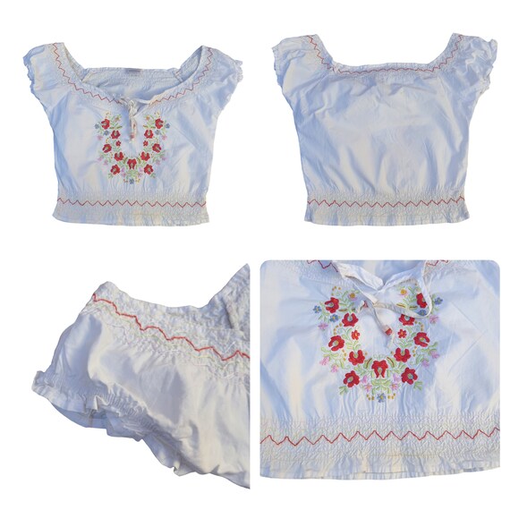 Ukrainian children's blouse, embroidered, ethnic … - image 2