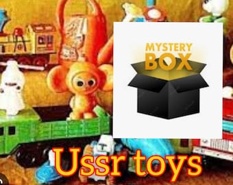 Children&#39;s toys, figures, USSR Box, Surprise, Whole mystery, Gift-surprise, Made in USSR