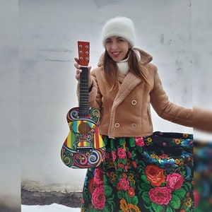 Children&#39;s guitar,  Musical instrument, guitar, bandura, balalaika, gift, balalaika, vintage, ussr, old, music