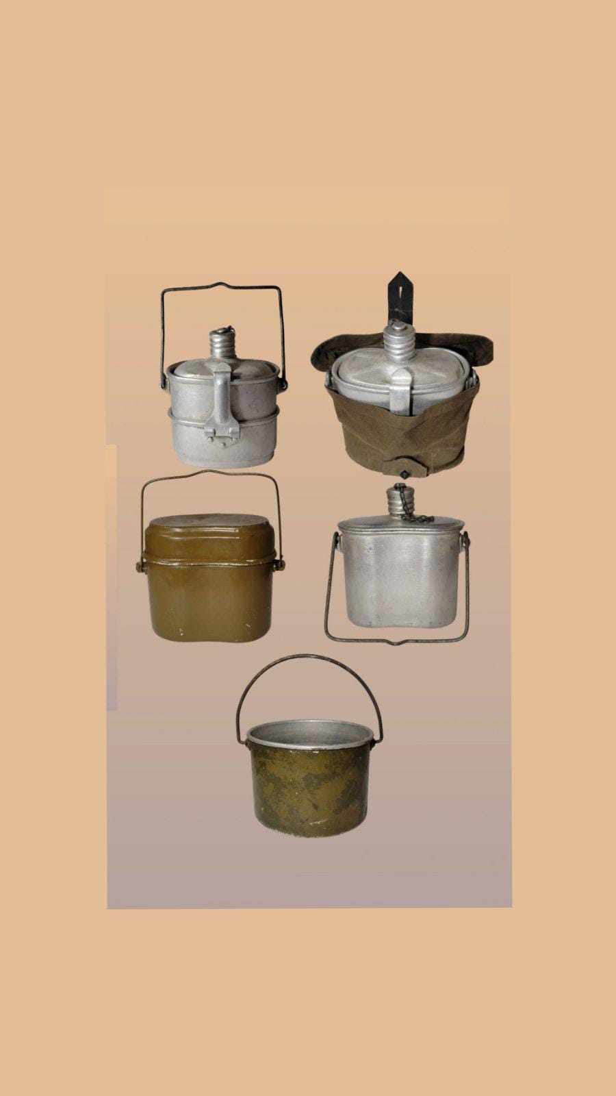 LA PRATIQUEフランス製フランス軍 アルミ クッカー ミリタリー French