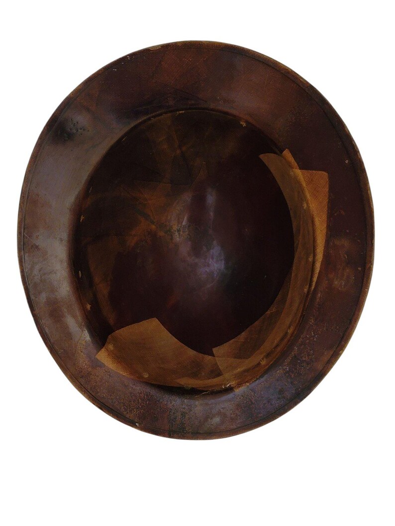 Capacete de mineiro de carvão vintage, chapéu de mineiro de carvão, capacete de segurança Skullgard, capacete de safári vintage, capacete de safári, capacete vintage, chapéu vintage imagem 13