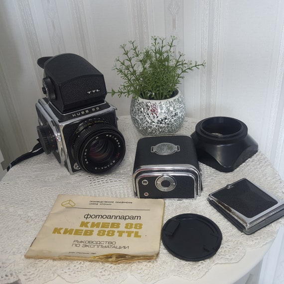 Rare Vintage Kiev 88 Medium Format Camera W/ Volna 80mm F/2.8 - Etsy