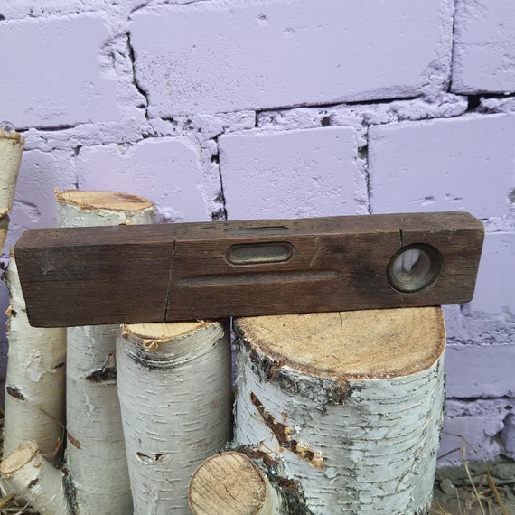 Old Level Antique Old Tool Wooden Level Vintage Level Ussr. - Etsy