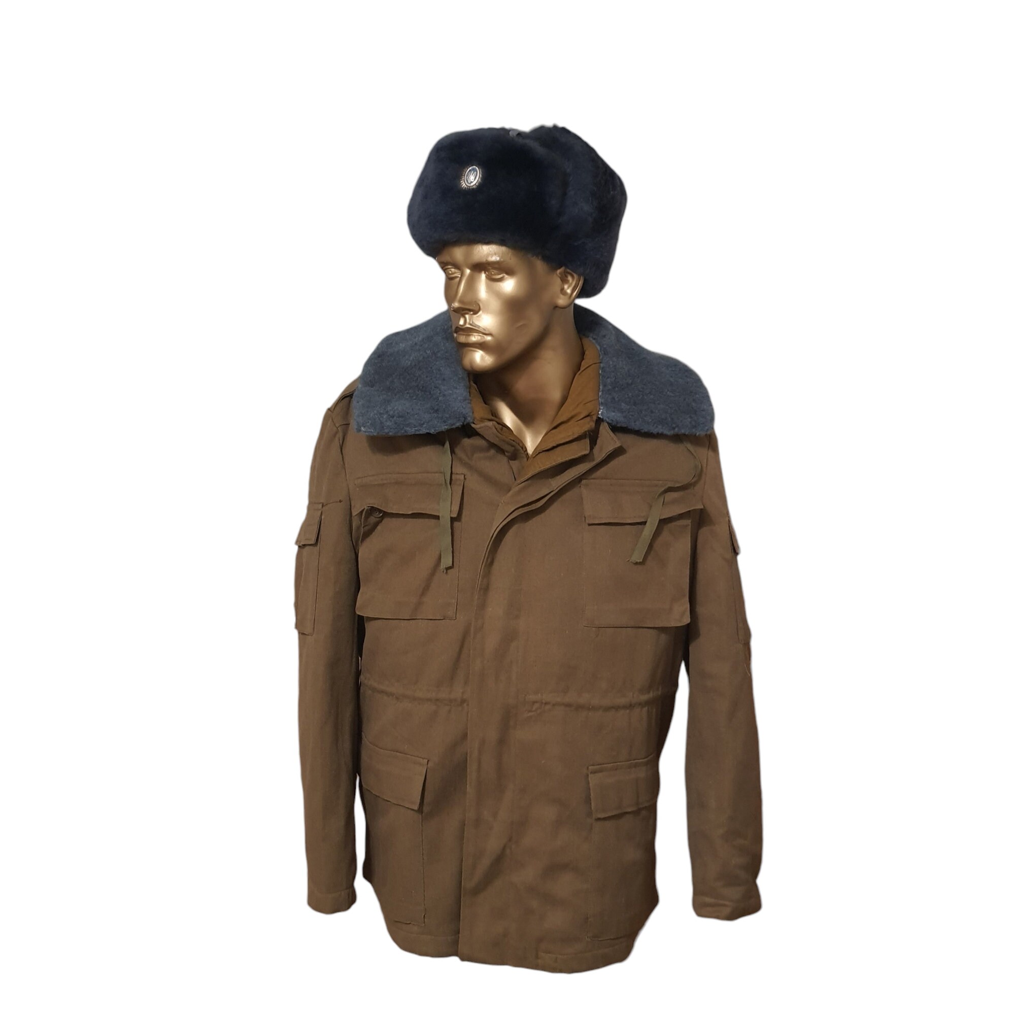 Vintage 70's Soviet Union Military Jacket USSR Army Jacket