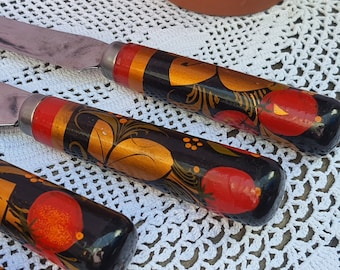 ロシア　工芸品　旧ソ連邦　短剣　飾り　ナイフセット★アンティーク　レトロ　10本 Vintage Soviet Knife - Etsy