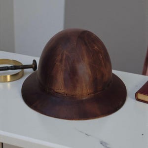 Capacete de mineiro de carvão vintage, chapéu de mineiro de carvão, capacete de segurança Skullgard, capacete de safári vintage, capacete de safári, capacete vintage, chapéu vintage imagem 1