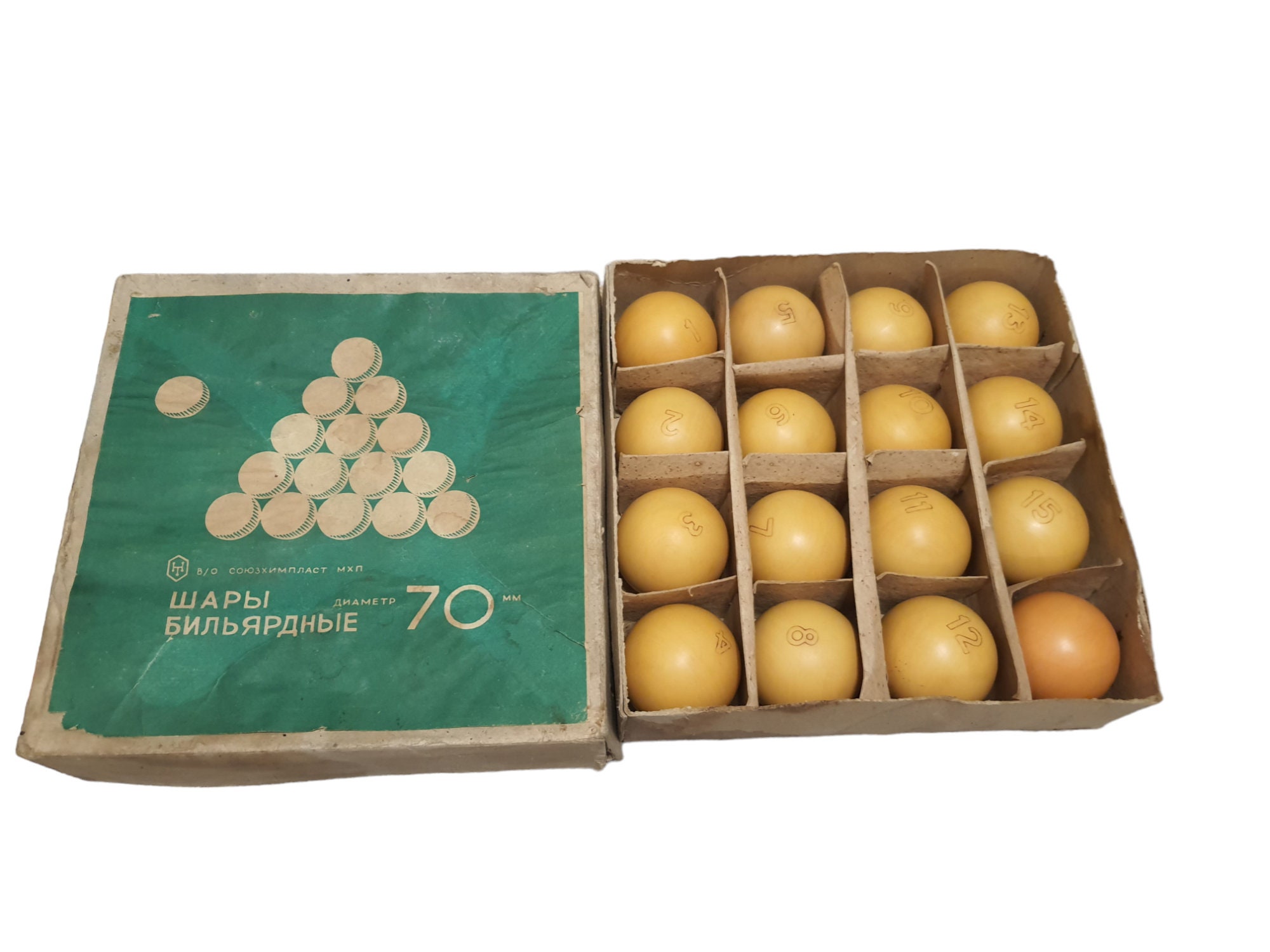Vintage Soviet Bakelite Billiard Ball. - Etsy