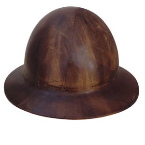 Capacete de mineiro de carvão vintage, chapéu de mineiro de carvão, capacete de segurança Skullgard, capacete de safári vintage, capacete de safári, capacete vintage, chapéu vintage imagem 5