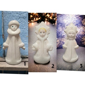 Ornament, Snow Maiden, Christmas, USSR, New Year, vintage, decor, New Year&#39;s decoration