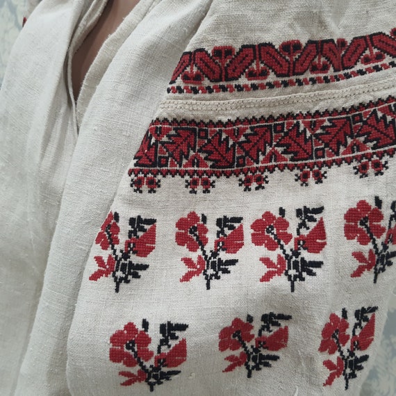 Ukrainian old dress, cross stitch, old Ukrainian … - image 8