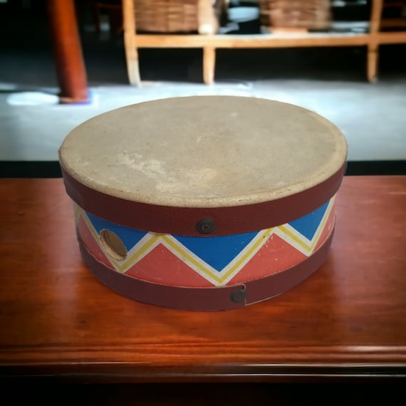 Soviet drum Musical instrument Percussion instrument Vintage musical instrument PIONEER DRUM USSR 100 % Original