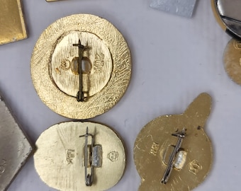 バッジ 20 個セット、宇宙飛行、宇宙アイコン、ソ連バッジ、ソビエト