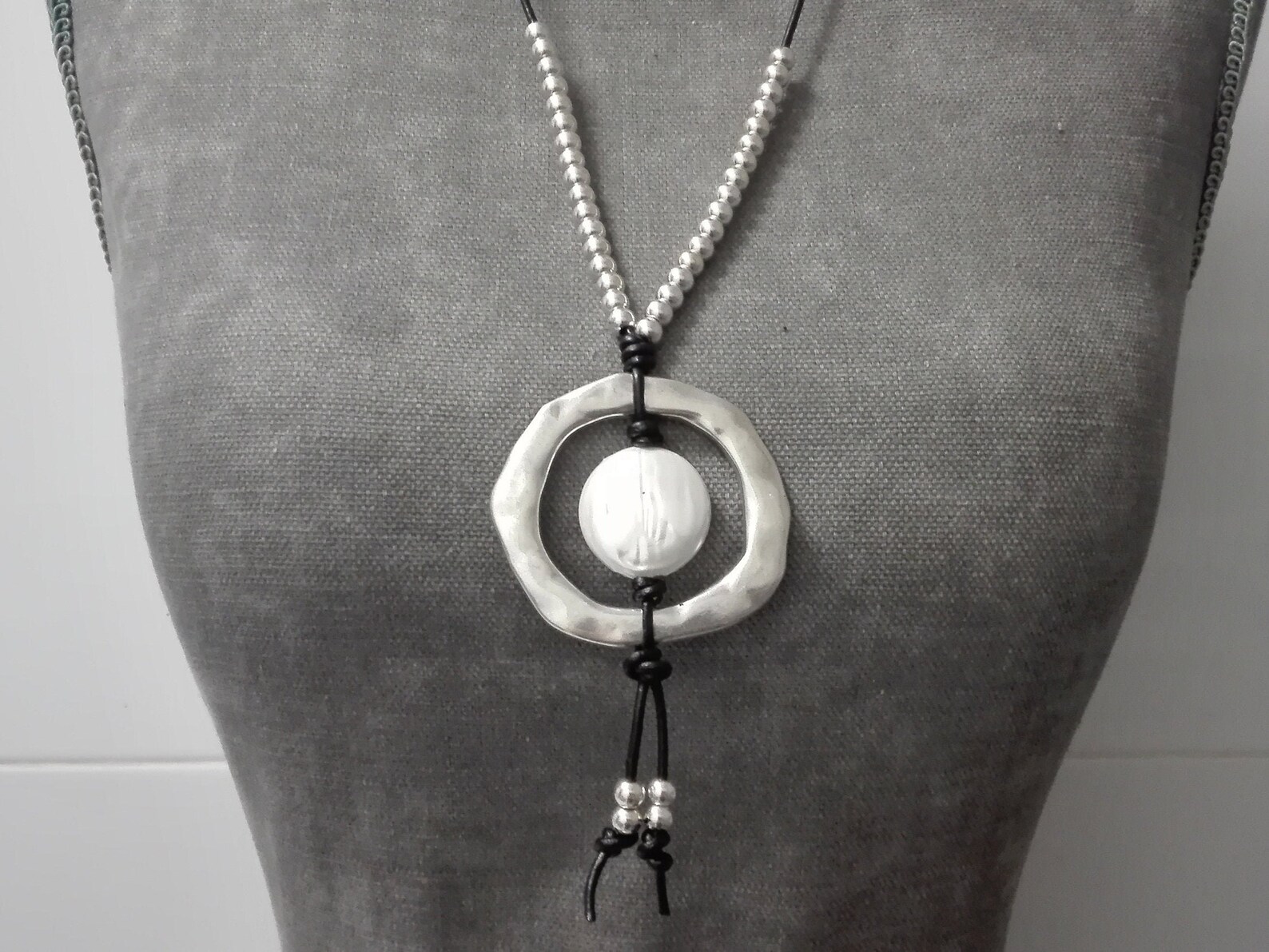 Uno De 50 Style Jewelry Pearl Necklace Beads Necklace With - Etsy