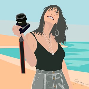 Digital Vector Art, Custom Portrait, Cartoon, Portrait From Photo, Personalized Portrait, Couple Portrait, Family Portrait, Baby Portrait