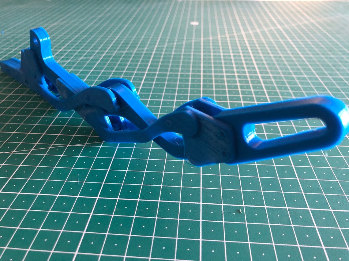 3D Printed Mechanically Articulated Fingers for Hand Etsy Australia