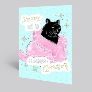 Sabrina The Teenage Witch Greeting Card | Salem |  y2k 2000s nostalgia | Classic TV Shows Sitcoms
